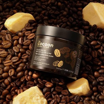 Cà phê Đắk Lắk làm sạch da chết cơ thể